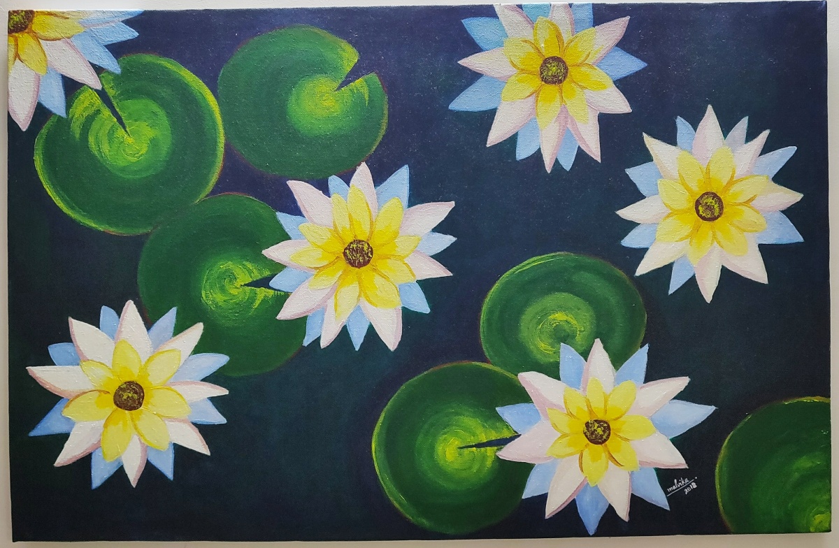 Post   : Stint with Acrylics and Back to Oils.